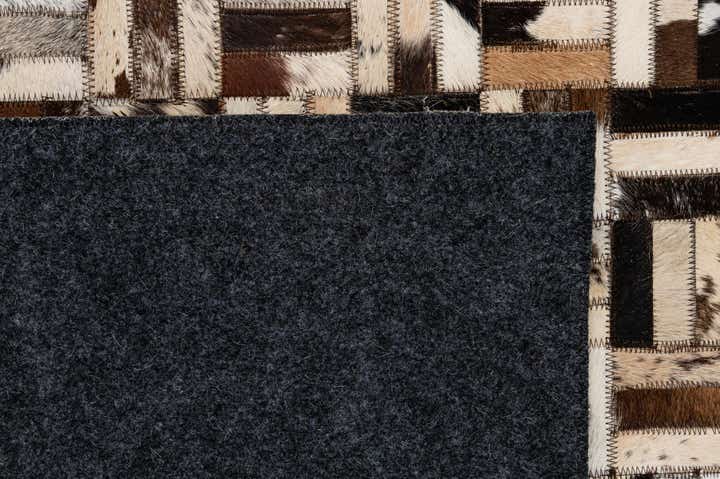 8' x 9' 11 Cowhide - Patchwork Rug