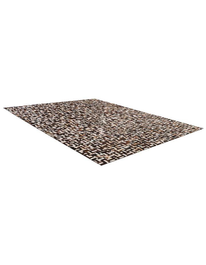 7' 11 x 10' 1 Cowhide - Patchwork Rug