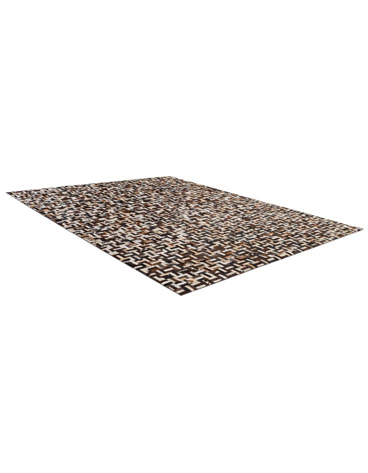 Detail image of 7' 11 x 10' 1 Cowhide - Patchwork Rug