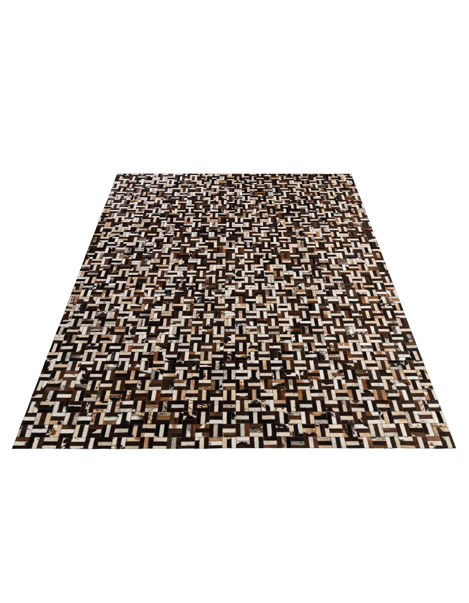 7' 11 x 10' 1 Cowhide - Patchwork Rug