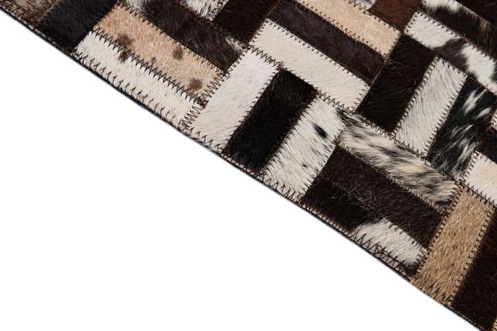 7' 11 x 10' 1 Cowhide - Patchwork Rug