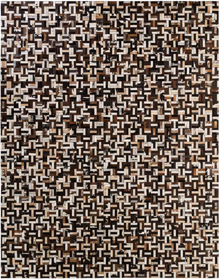 7' 11 x 10' 1 Cowhide - Patchwork Rug
