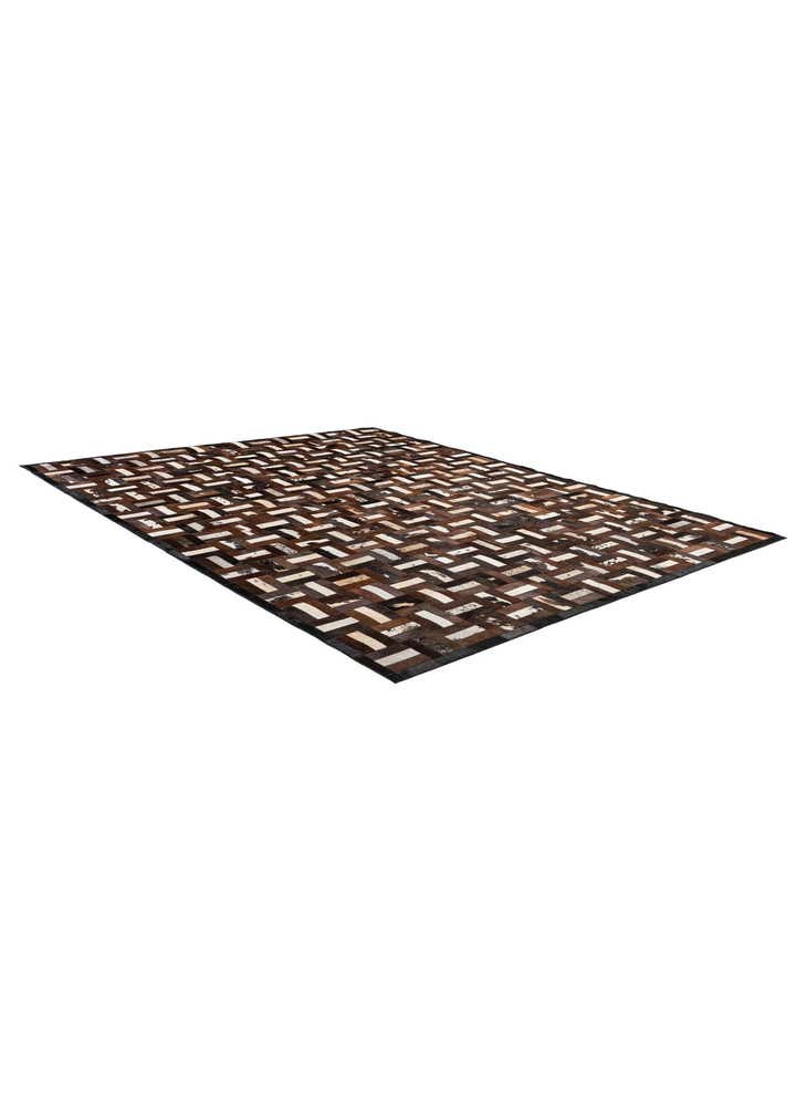 8' 1 x 10' 1 Cowhide - Patchwork Rug