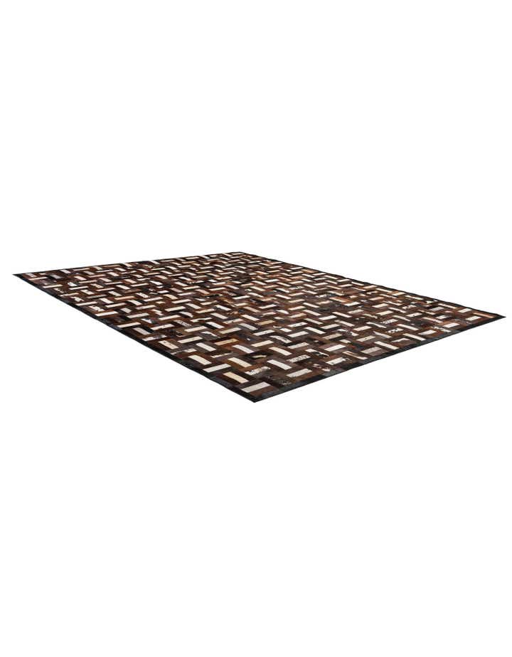 8' 1 x 10' 1 Cowhide - Patchwork Rug