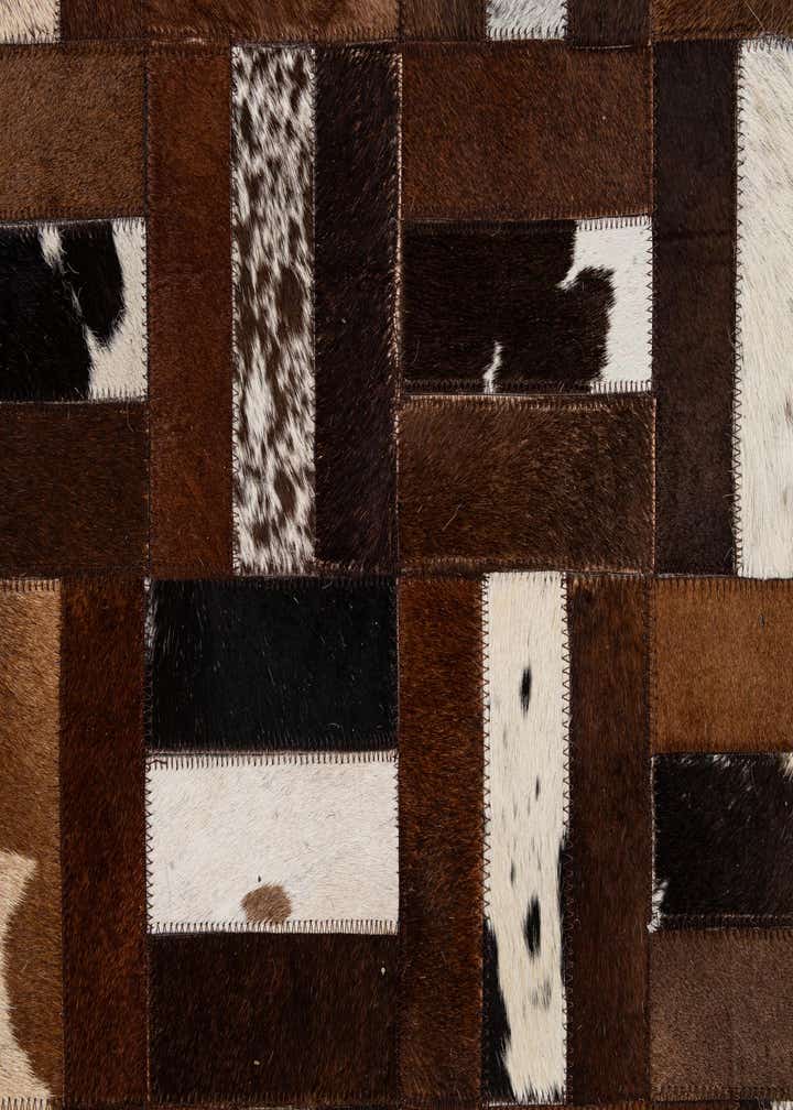 8' 1 x 10' 1 Cowhide - Patchwork Rug