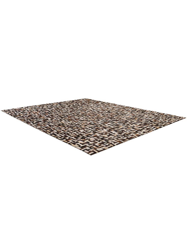 Detail image of 8' 2 x 10' 1 Cowhide - Patchwork Rug