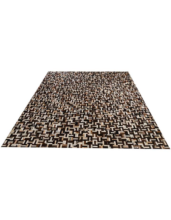 8' 2 x 10' 1 Cowhide - Patchwork Rug