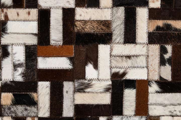 7' 11 x 10' Cowhide - Patchwork Rug