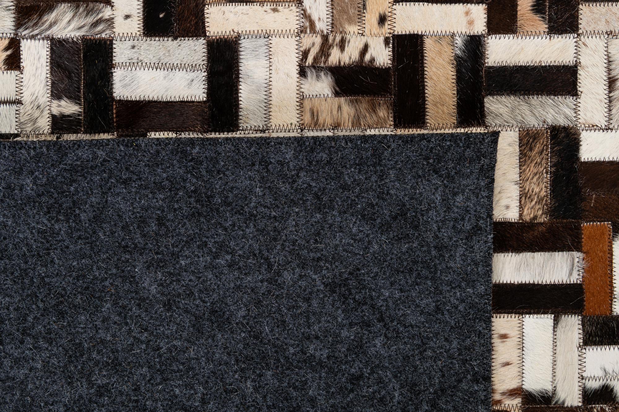 7' 11 x 10' Cowhide - Patchwork Rug