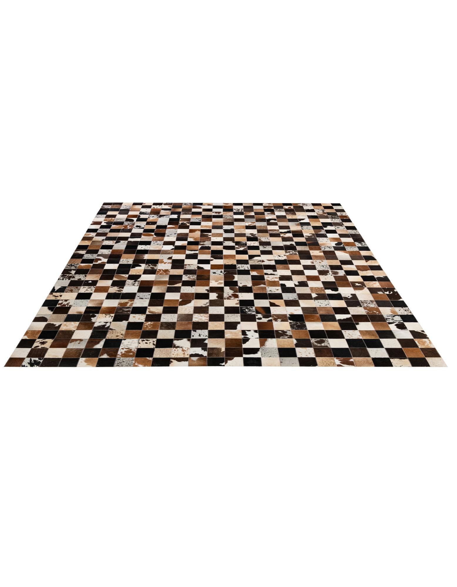 7' 11 x 9' 10 Cowhide - Patchwork Rug