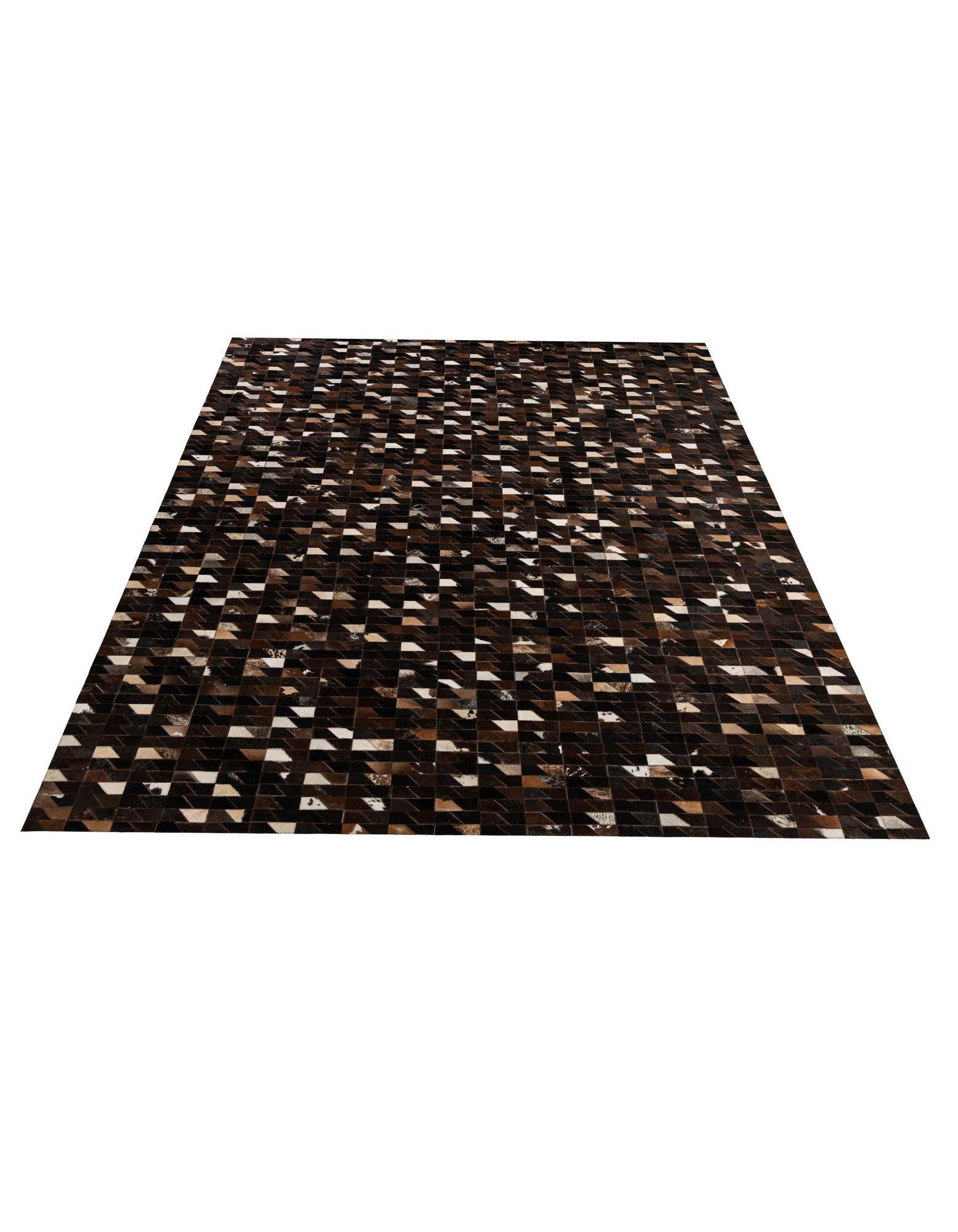 7' 11 x 9' 10 Cowhide - Patchwork Rug