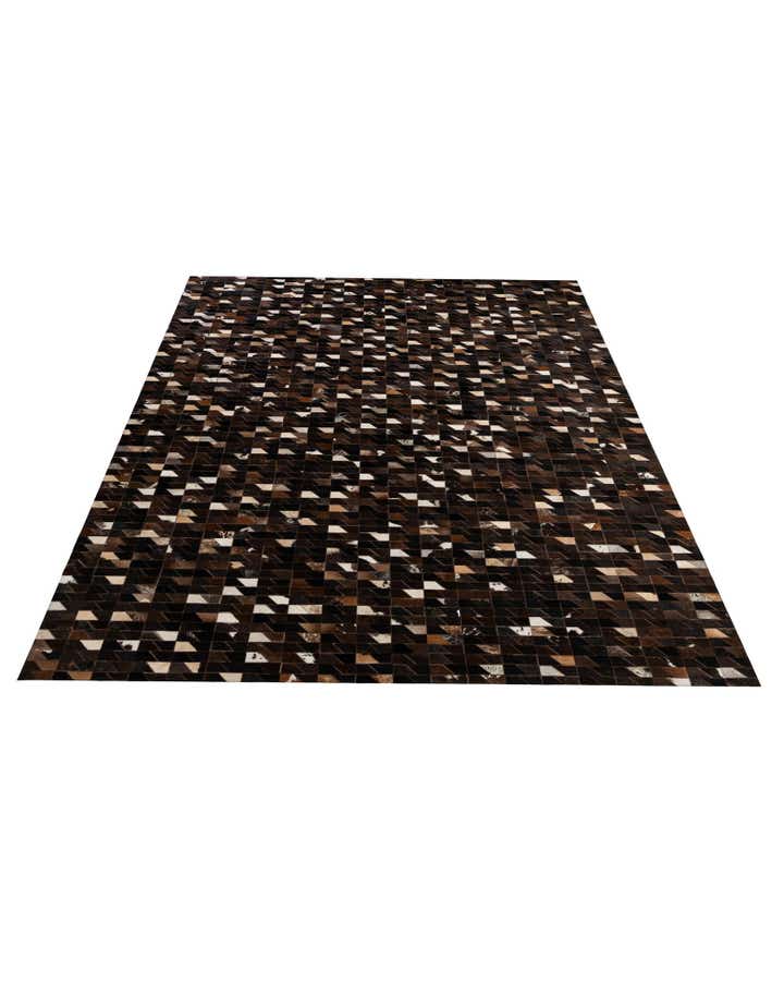 7' 11 x 9' 10 Cowhide - Patchwork Rug
