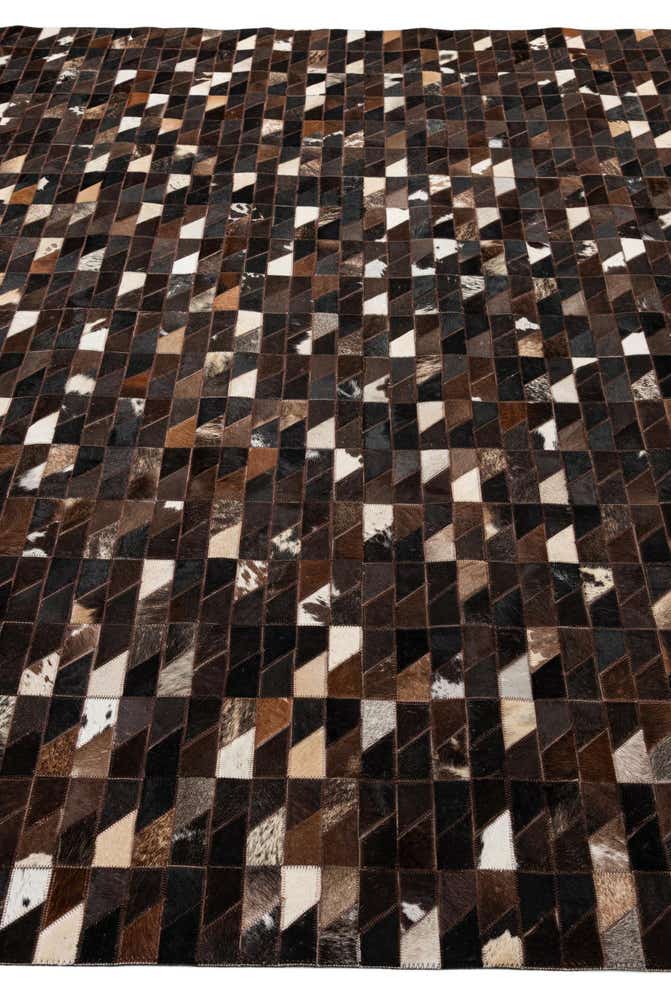 7' 11 x 9' 10 Cowhide - Patchwork Rug