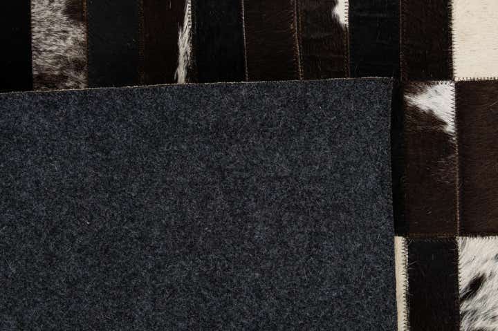 8' 3 x 9' 11 Cowhide - Patchwork Rug