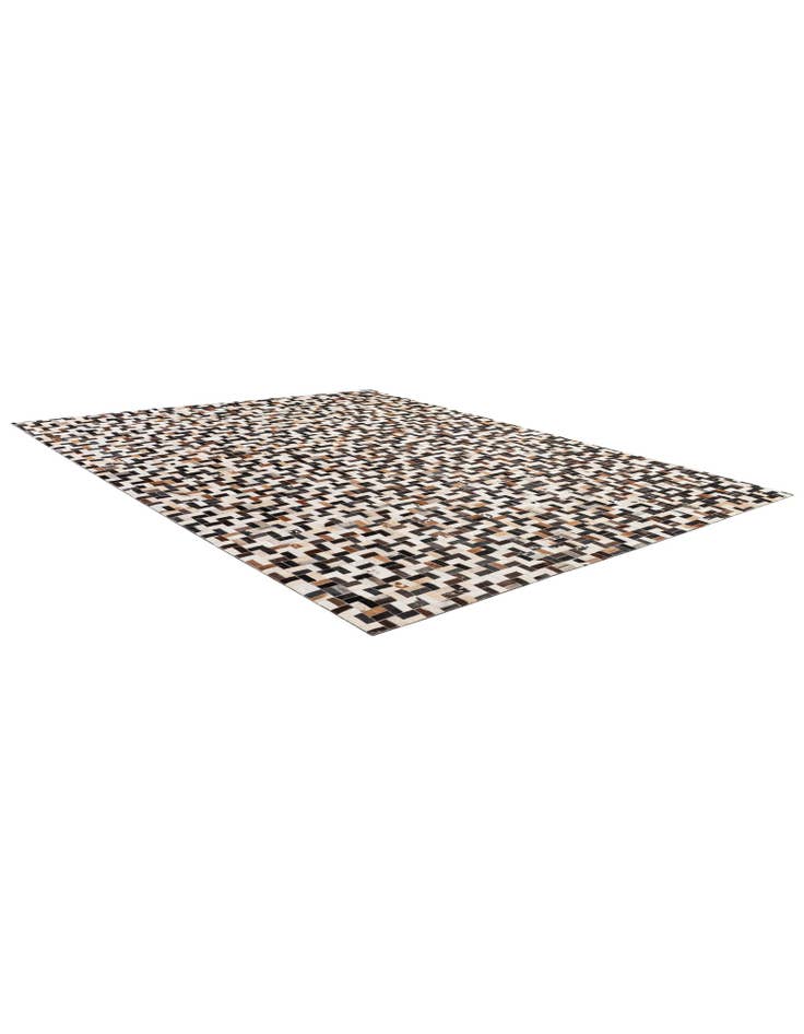Detail image of 8' x 10' Cowhide - Patchwork Rug