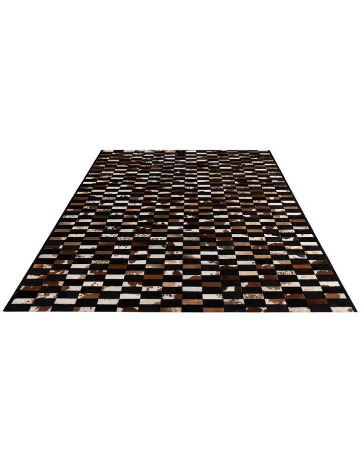 8' 3 x 10' Cowhide - Patchwork Rug