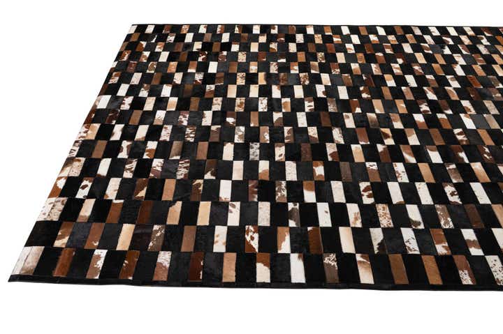 8' 3 x 10' Cowhide - Patchwork Rug