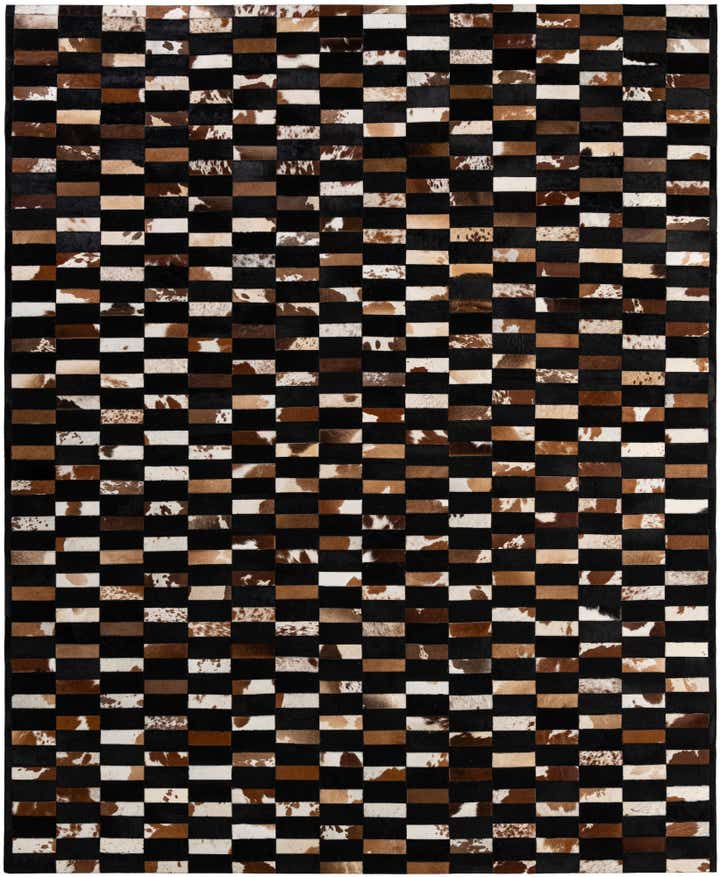 8' 3 x 10' Cowhide - Patchwork Rug
