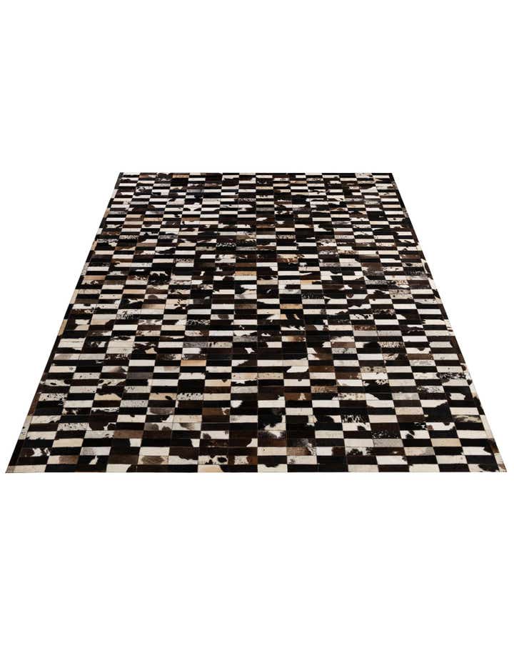 8' 2 x 9' 11 Cowhide - Patchwork Rug