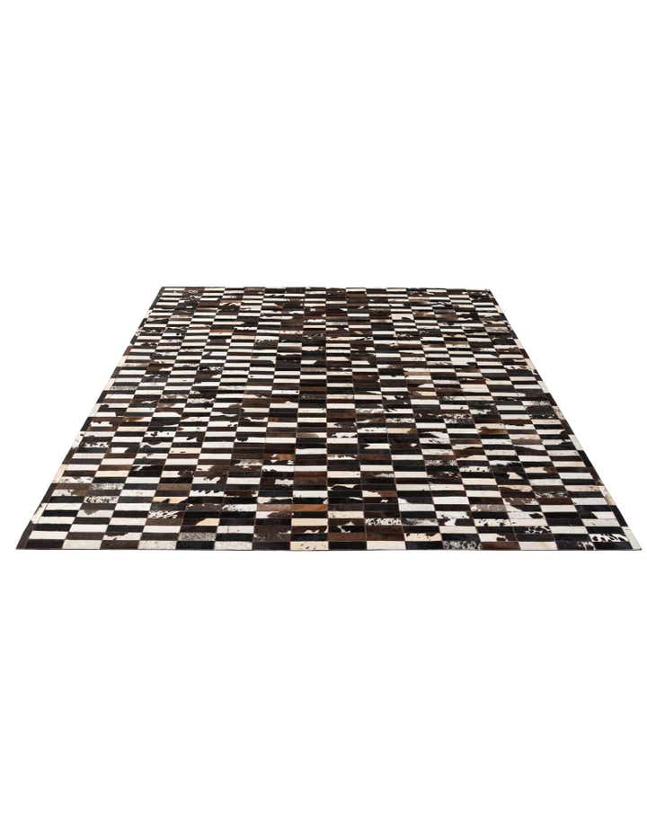 8' 3 x 9' 11 Cowhide - Patchwork Rug