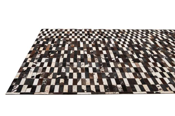 8' 3 x 9' 11 Cowhide - Patchwork Rug
