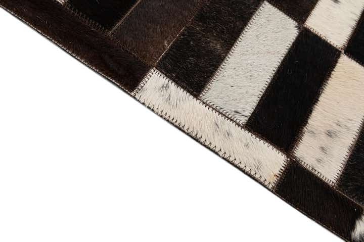 8' 3 x 9' 11 Cowhide - Patchwork Rug