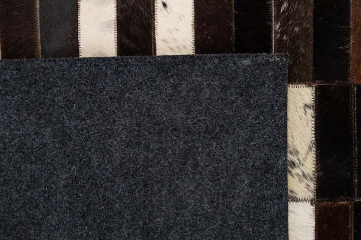 8' 3 x 9' 11 Cowhide - Patchwork Rug