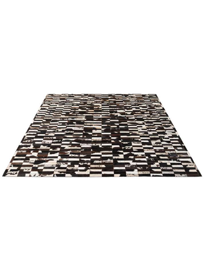 8' 2 x 9' 10 Cowhide - Patchwork Rug