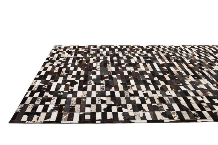 8' 2 x 9' 10 Cowhide - Patchwork Rug