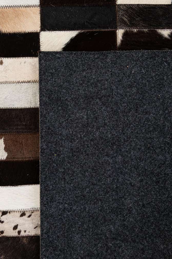 8' 2 x 9' 10 Cowhide - Patchwork Rug