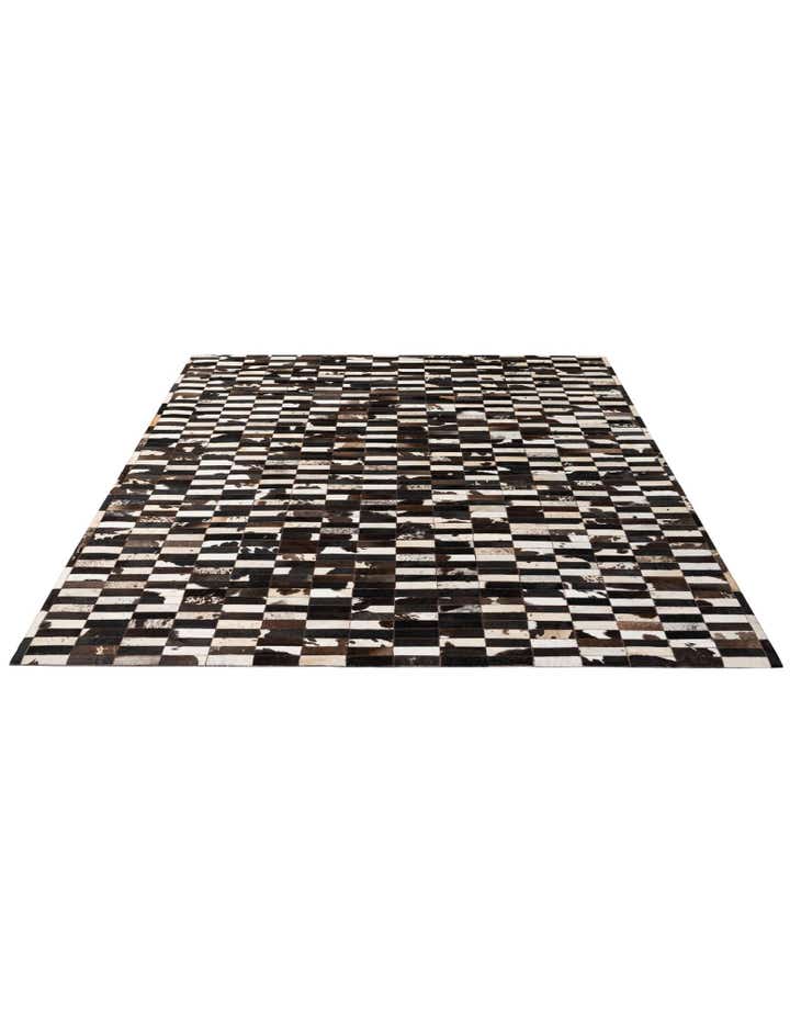 8' 2 x 9' 11 Cowhide - Patchwork Rug