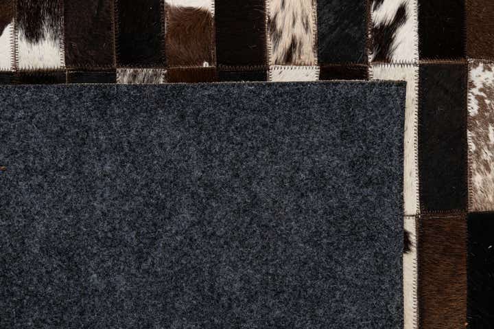 8' 2 x 9' 11 Cowhide - Patchwork Rug