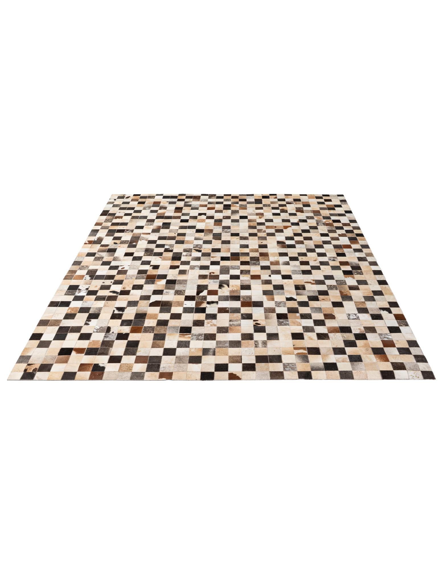 7' 11 x 9' 10 Cowhide - Patchwork Rug