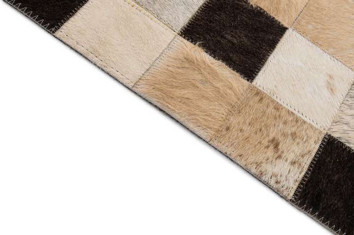 7' 11 x 9' 10 Cowhide - Patchwork Rug