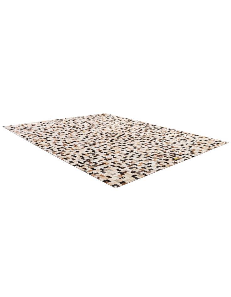 Detail image of 8' x 10' Cowhide - Patchwork Rug