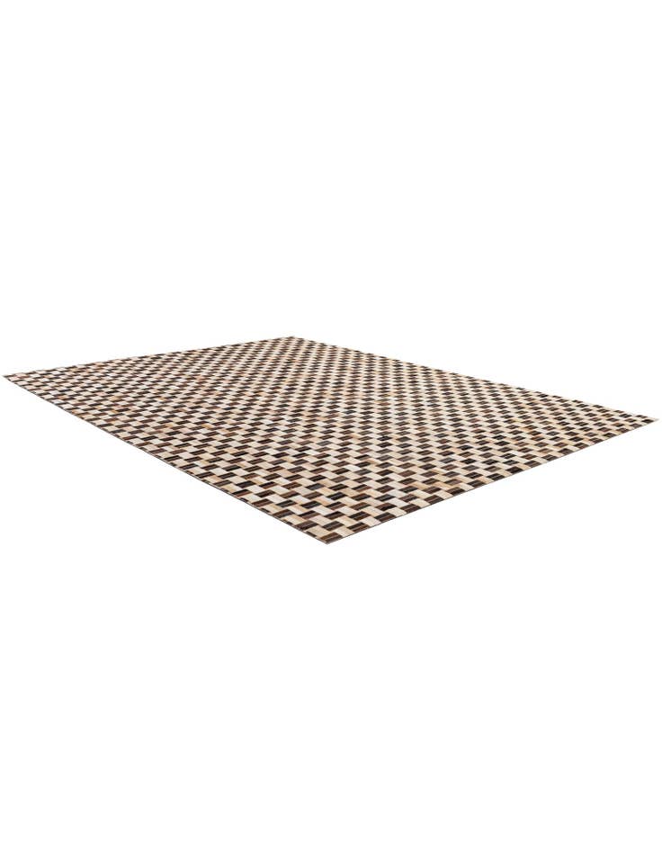 Detail image of 7' 7 x 9' 10 Cowhide - Patchwork Rug