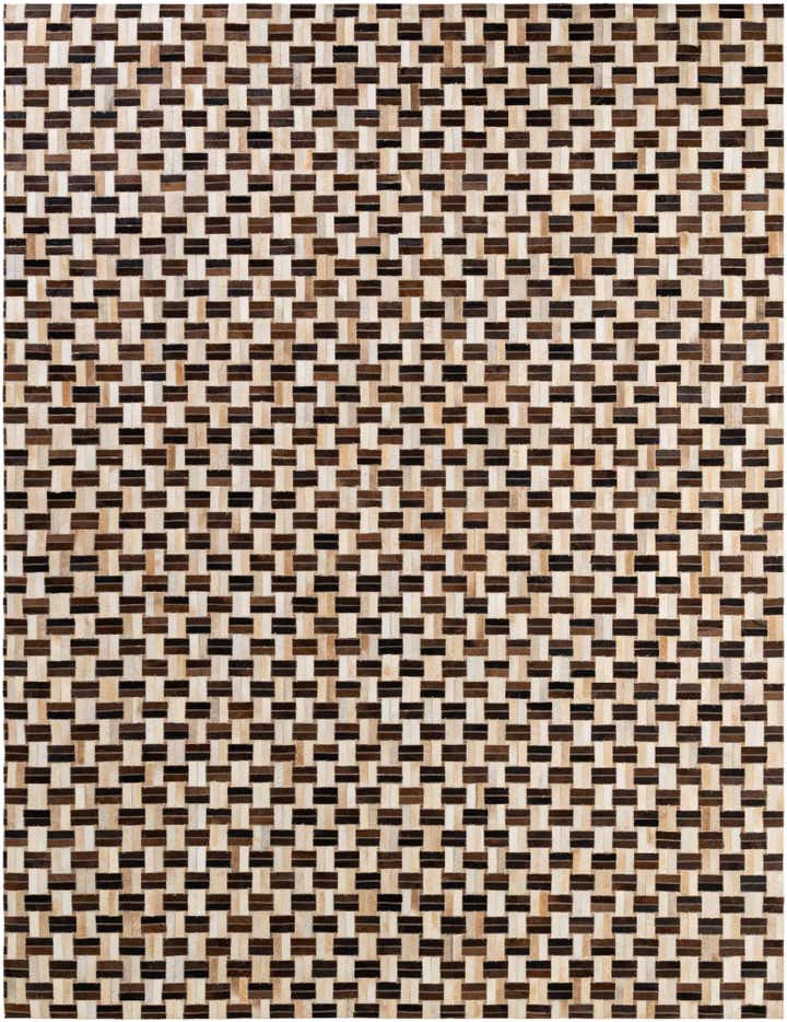 7' 7 x 9' 10 Cowhide - Patchwork Rug