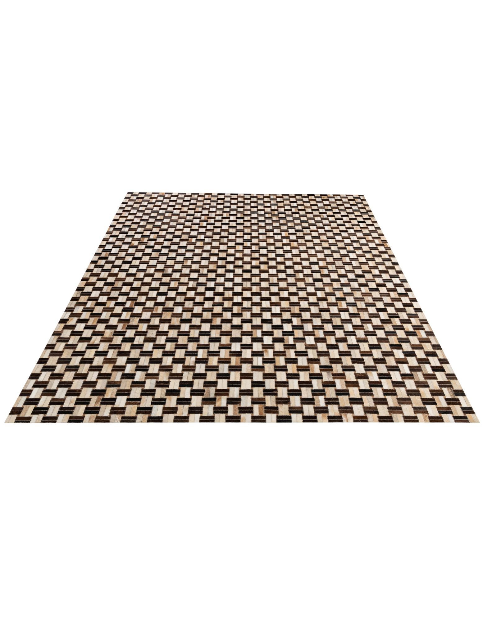 7' 8 x 9' 10 Cowhide - Patchwork Rug