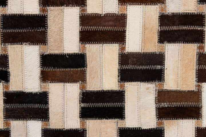 7' 8 x 9' 10 Cowhide - Patchwork Rug