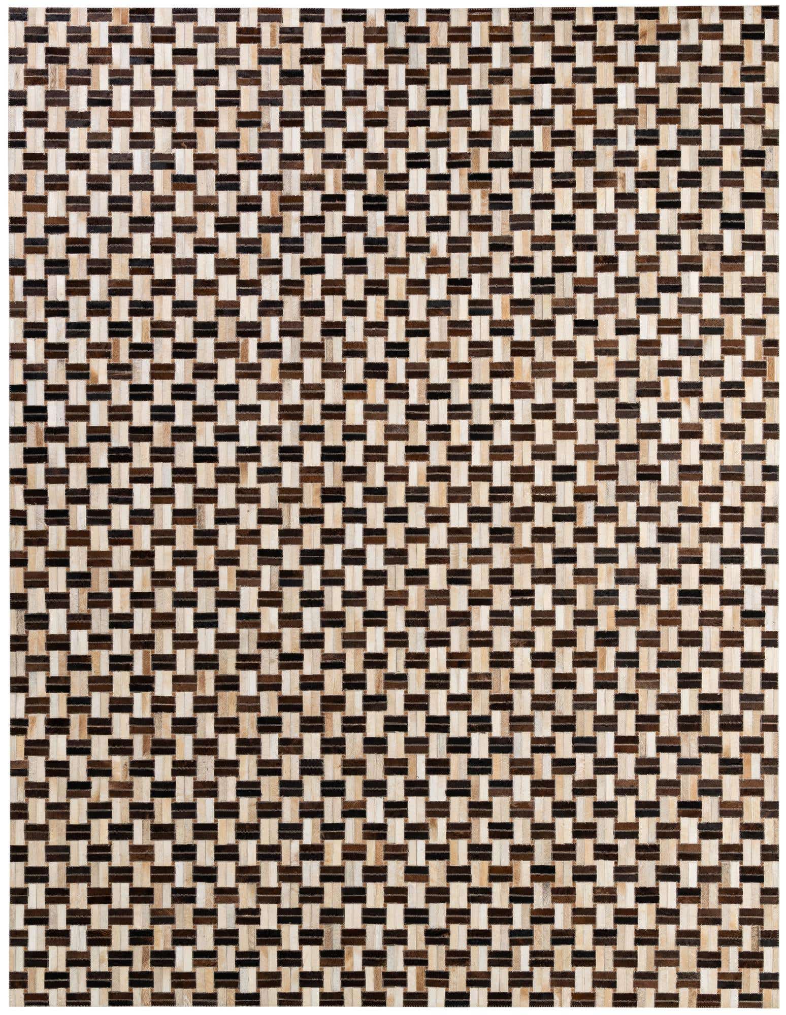 7' 8 x 9' 10 Cowhide - Patchwork Rug