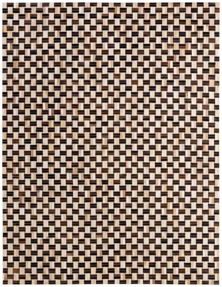 7' 7 x 9' 10 Cowhide - Patchwork Rug