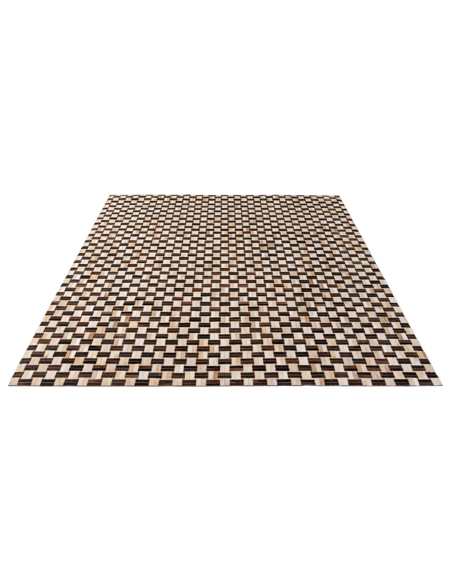 7' 8 x 9' 11 Cowhide - Patchwork Rug