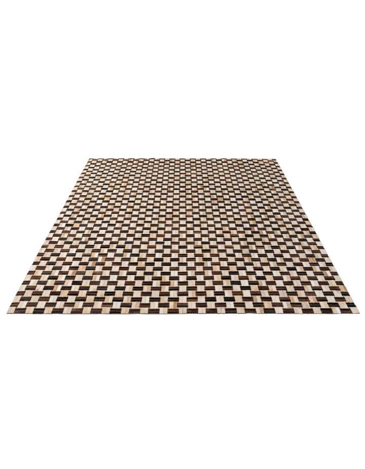 7' 8 x 9' 11 Cowhide - Patchwork Rug