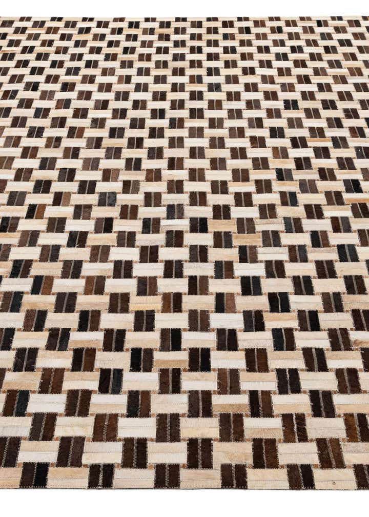 7' 8 x 9' 11 Cowhide - Patchwork Rug