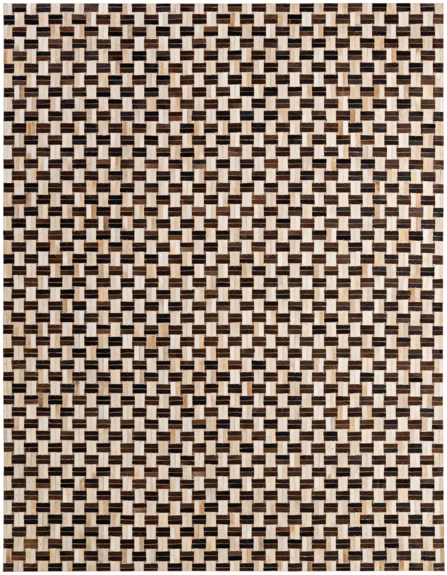 7' 8 x 9' 11 Cowhide - Patchwork Rug