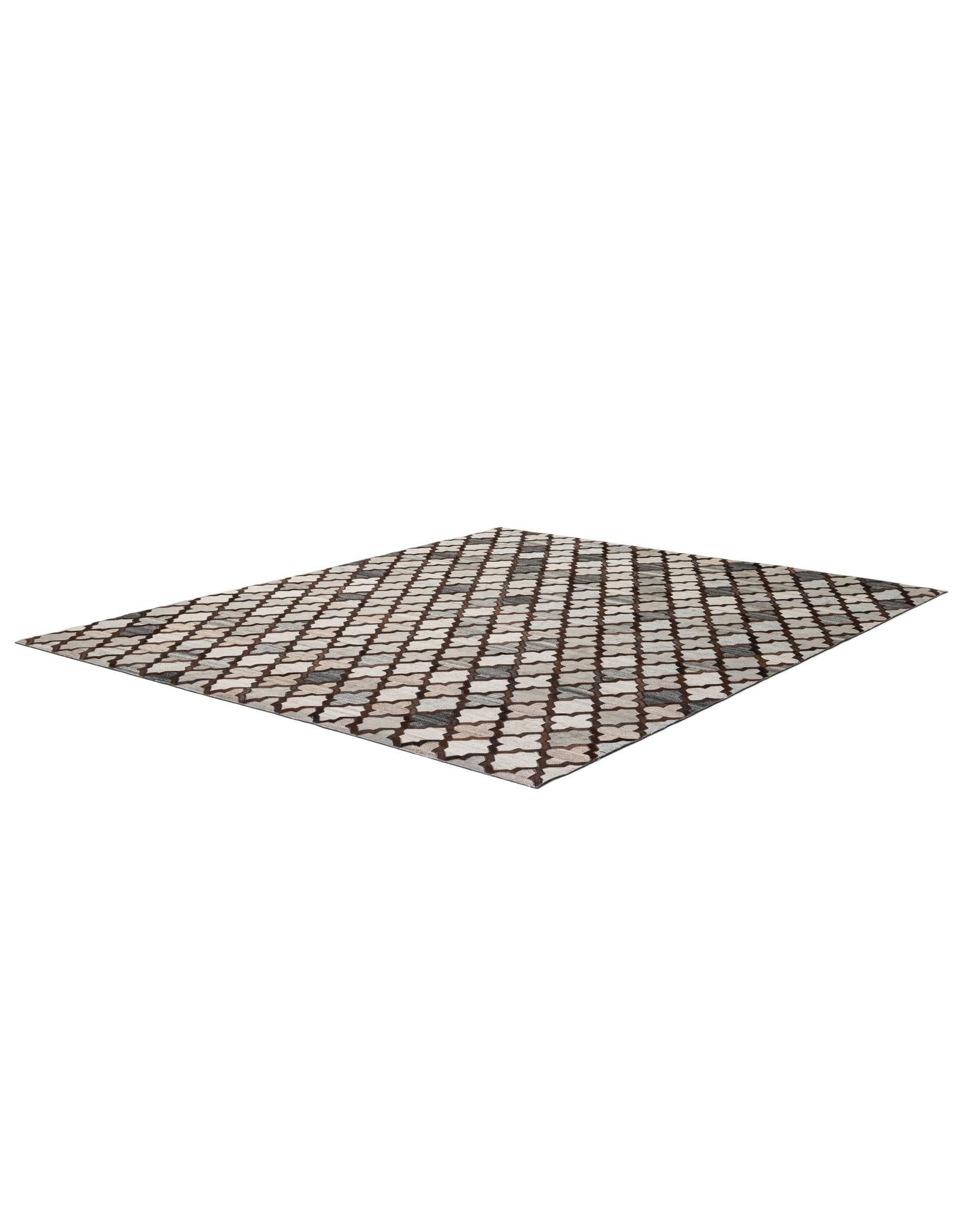 8' 1 x 9' 10 Cowhide - Patchwork Rug
