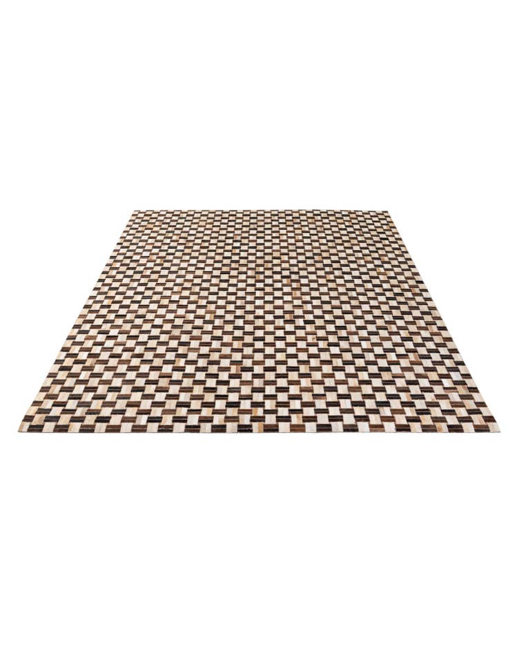 Detail image of 7' 8 x 9' 9 Cowhide - Patchwork Rug