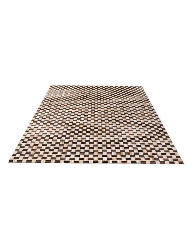 Detail image of 7' 8 x 9' 10 Cowhide - Patchwork Rug