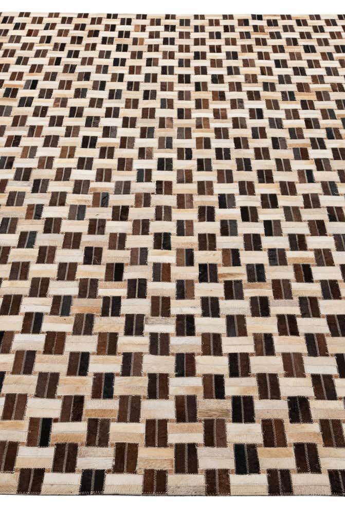 7' 8 x 9' 10 Cowhide - Patchwork Rug