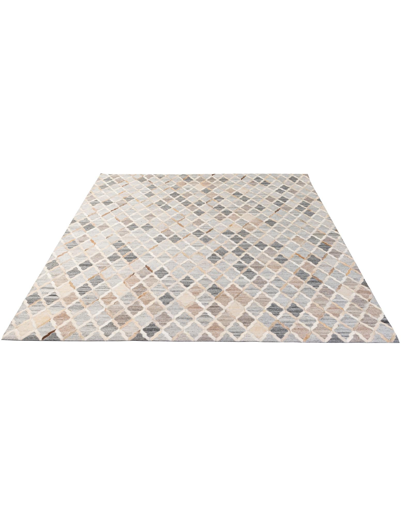 8' x 9' 10 Cowhide - Patchwork Rug
